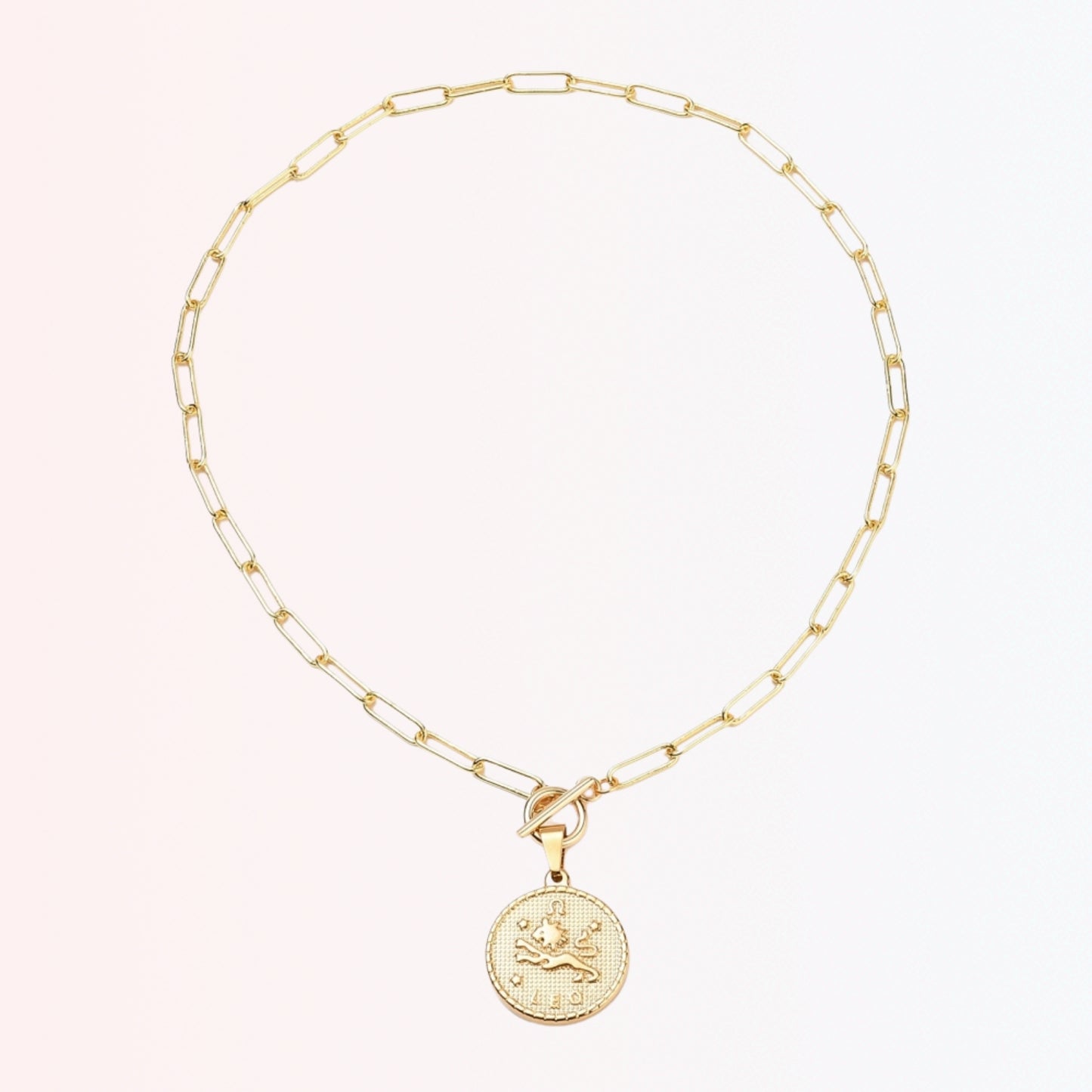 Collares con Colgante de Constelaciones en Brass y Stainless Steel Dorado 18K