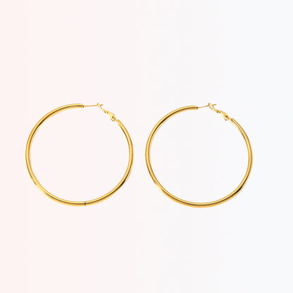 Pantallas de Aro Clásicaz en Stainless Steel Dorado 18K